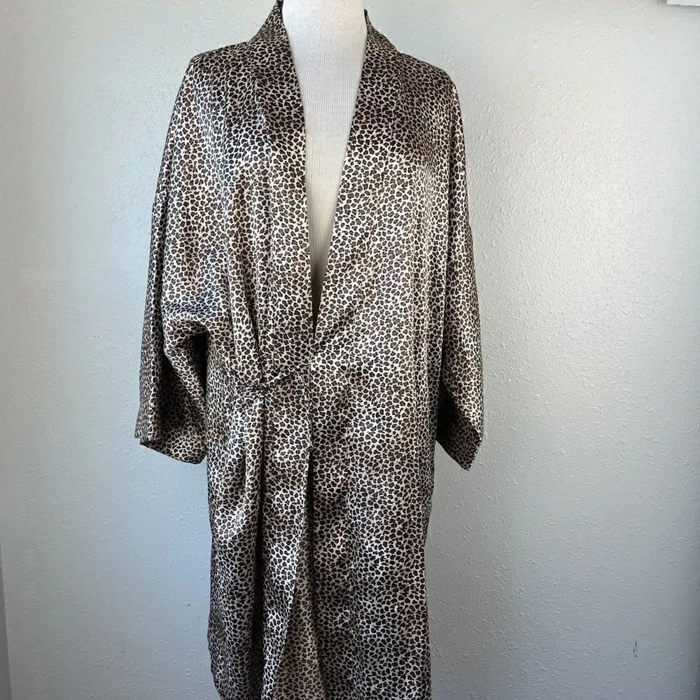 Inner Most Woman Animal Print Robe Size 2X EUC